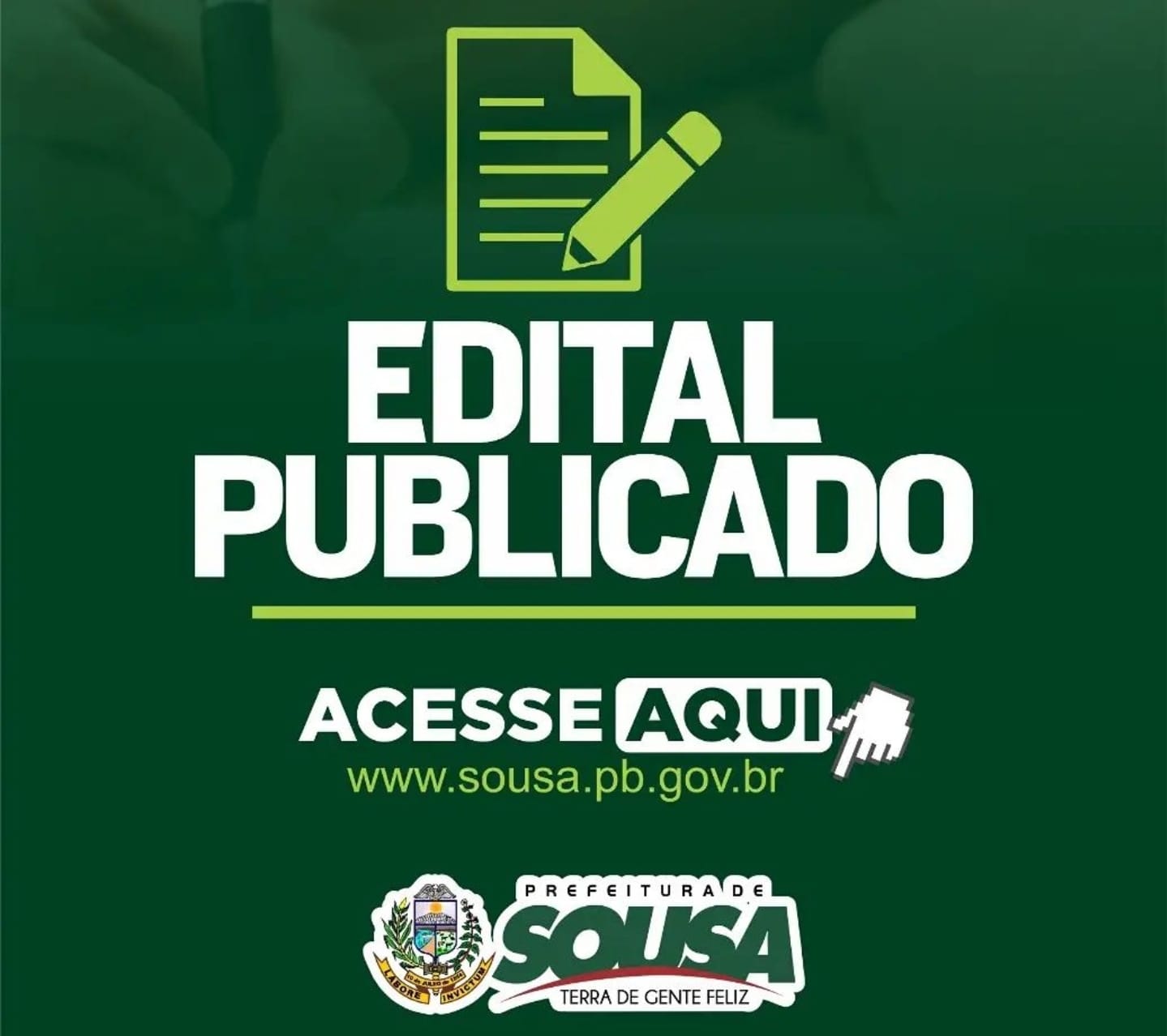Prefeitura de Sousa divulga Edital de Concurso Público com 249 vagas para todos os níveis